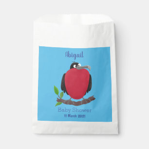 Funny herrlicher Fregatte Vogel Cartoon Geschenktütchen