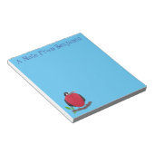 Funny herrlicher Fregatte Vogel Cartoon Notizblock (angewinkelt)