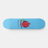 Funny herrlicher Fregatte Vogel Cartoon Skateboard (Horizontal)