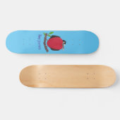 Funny herrlicher Fregatte Vogel Cartoon Skateboard (Horizontal)