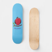 Funny herrlicher Fregatte Vogel Cartoon Skateboard (Vorderseite)