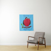Funny herrlicher Fregatte Vogel Cartoon Wandteppich (Beispiel)