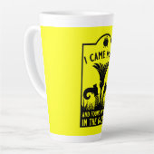 Funny Hexe Ehefrau Milchtasse (Linke Ecke)