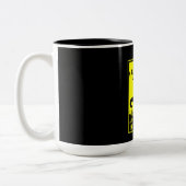 Funny Hexe Ehefrau Zweifarbige Tasse (Links)