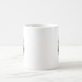 Funny Hexe Spooky Chicken Halloween Kaffeetasse (Mittel)