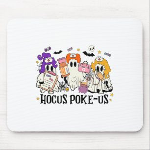 Funny Hexen Nurse Spooky Nurse Costume Halloween Mousepad