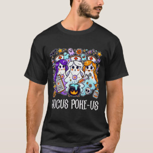 Funny Hexen Nurse Spooky Nurse Hexe Halloween N T-Shirt