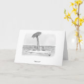 Funny Hi and Hello Blank Grußkarte Karte (Gelbe Blume)