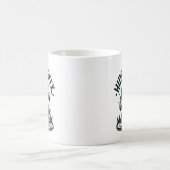 Funny Hide & Seek Weltmeister Bigfoot Kaffeetasse (Mittel)