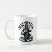 Funny Hide & Seek Weltmeister Bigfoot Kaffeetasse (Links)
