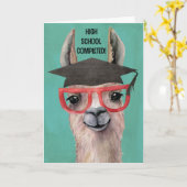 Funny High School Abschluss Karte (Gelbe Blume)