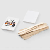 Funny Highland Cow Moo-d zu Halloween Fächer (Non-assembled)