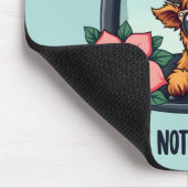 Funny Highland Cow Retro Western Motivierend Kunst Mousepad (Ecke)