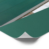 Funny Highway Sign, Big Beaver Road Ausfahrt 69 Poster (Ecke)