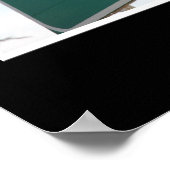 Funny Highway Sign, Big Beaver Road Ausfahrt 69 Poster (Ecke)