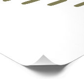 Funny hiker forest hiking sarcastic quotes green poster (Ecke)