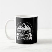 Funny Hiker Wandern Adventure Buddies Camping Kaffeetasse (Links)