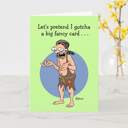 Funny Hillbilly Birthday Grueting Karte (Gelbe Blume)