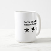 Funny Hillybilly Ninja Sprichwort Kaffeetasse (VorderseiteRechts)