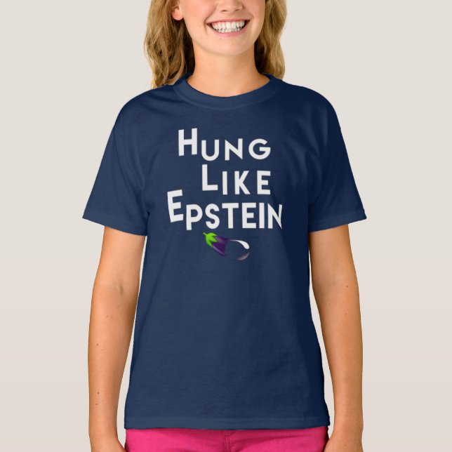 Funny hing wie Epstein T-Shirt (Vorderseite)