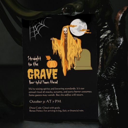 Funny Hintern Adult Humor Halloween Kostüm Party Einladung