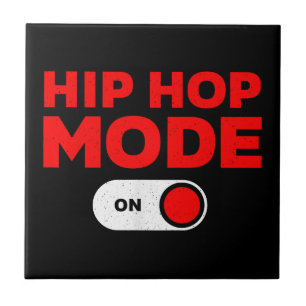 Funny Hip Hop Design für Männer Frauen 90er Hip Ho Fliese