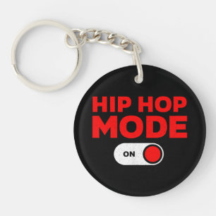 Funny Hip Hop Design für Männer Frauen 90er Hip Ho Schlüsselanhänger