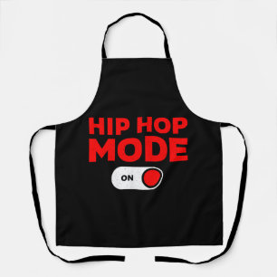 Funny Hip Hop Design für Männer Frauen 90er Hip Ho Schürze