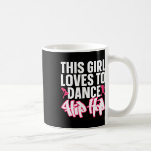 Funny Hip Hop Tanzen Kunst für Kinder Girls Angesa Kaffeetasse