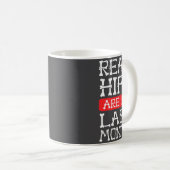 Funny Hip Replacement Bones Surgery Recovery Kaffeetasse (VorderseiteRechts)