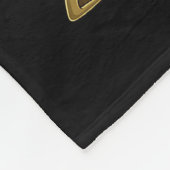 Funny Hipe Gnome Peace Sign Gnomes Lovers Men Wome Fleecedecke (Ecke)