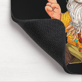 Funny Hipe Gnome Peace Sign Gnomes Lovers Men Wome Mousepad (Ecke)