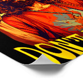 Funny Hipe Jesus Don't Be A  Poster (Ecke)