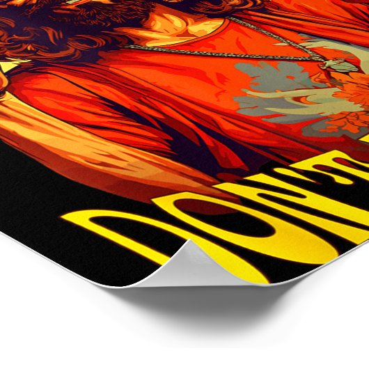 Funny Hipe Jesus Don't Be A  Poster (Ecke)