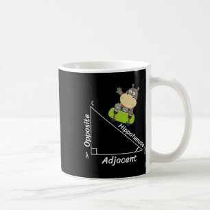 Funny Hipo Skater Geometry Hypotenuse Math Boy Gir Kaffeetasse