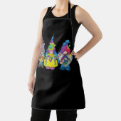 Funny Hippie Gnome Peace Sign Gnomes Lovers Men Wo Schürze (InSitu)