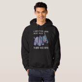 Funny Hippo Boy Lover Hippopotamus Quote Sprichwor Hoodie (Vorne ganz)