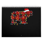 Funny Hippo Weihnachts-Light Matching Family Kalender (Titelbild)