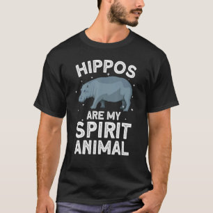 Funny Hippopotamus Design für Männer Frauen Tier A T-Shirt