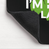 Funny Hispanic St. Patrick's Day Kiss Me I'm Irish Mousepad (Ecke)