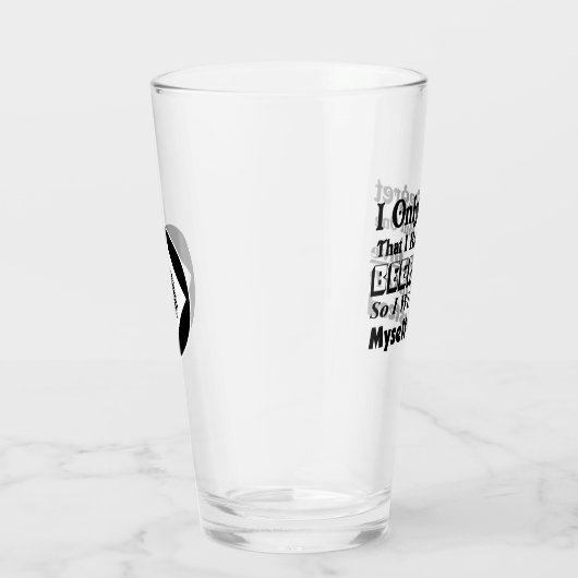 Funny Historic Biere Redewendungen Glas (Rechts)