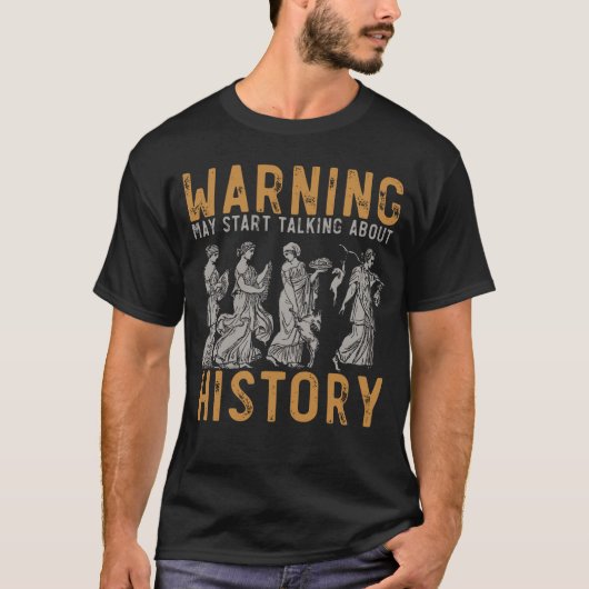 Funny History Researcher Beruf Historiker T-Shirt (Vorderseite)