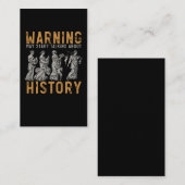 Funny History Researcher Beruf Historiker Visitenkarte (Vorne/Hinten)