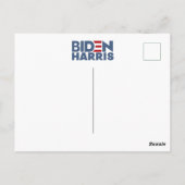 Funny Ho Es ist Präsident Joe Biden Weihnachten Postkarte (Rückseite)