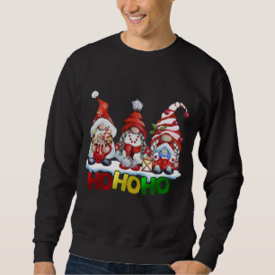 Funny Ho-Ho Gnomes Frohe Weihnachtsfamilie Matchin Sweatshirt
