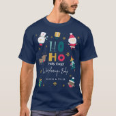 Funny 'Ho Ho Heiliger Mist' Wir haben ein Baby! T-Shirt (Vorderseite)
