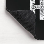 Funny Ho Ho Ho Ho3 Math Teacher Santa Hat Christma Mousepad (Ecke)