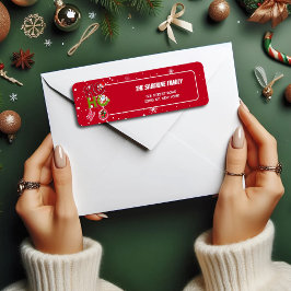 Funny HO HO HO Retro Weihnachtsfeiertag Rückkehr