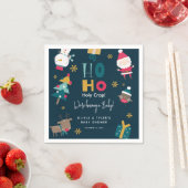 Funny 'Ho Ho Holy Crap' Weihnachtsdusche Serviette (Beispiel)