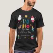 Funny Ho Ho Holy Crap Were Having A Baby T-Shirt (Vorderseite)